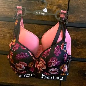 NWT 2pack Bebe sports bras